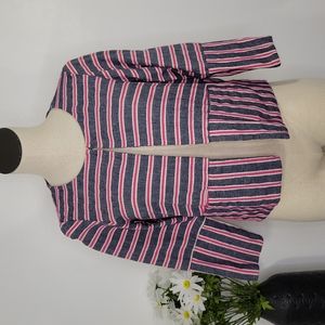 Paolo Casalini Woven Striped Jacket SZ S